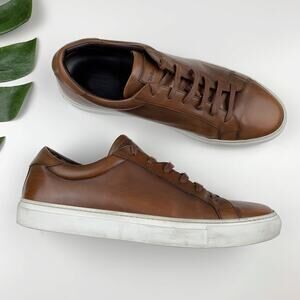 To Boot New York Adam Derrick Sierra Casual Sneakers Brown Leather Men's 11.5